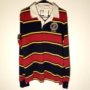Abercrombie and Fitch Vintage striped polo